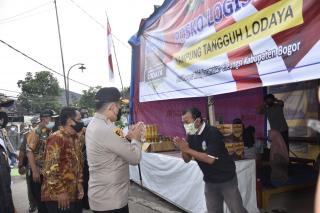 Polres Bogor, Resmikan Lembur Tohaga 2 Di Kecamatan Cileungsi